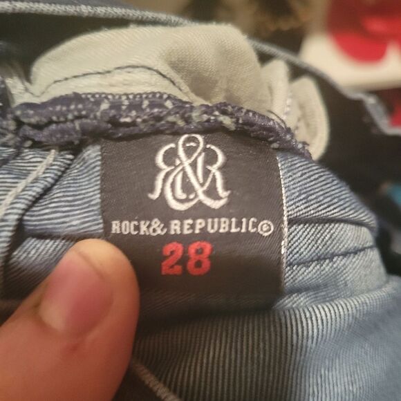 Rock 🪨 and Repuplic Jeans size 28 - Picture 5 of 6